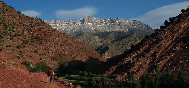The happy valley Trek, Morocco
