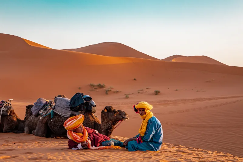 New Year's Eve in Moroccan Desert, Morocco