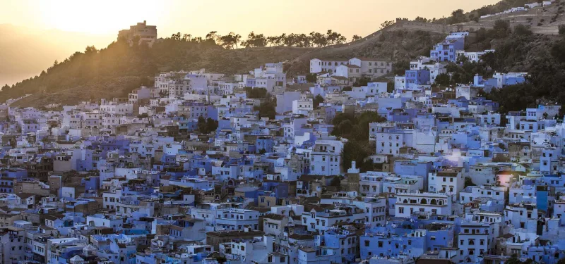 Tangier and the Blue City, Morocco